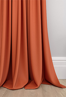 Devonshire, Terracotta - Made to Measure Curtains